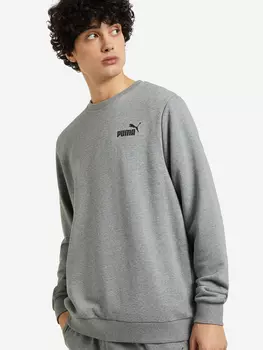Свитшот мужской PUMA ESS Small Logo, Серый