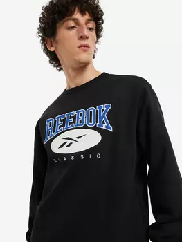 Свитшот мужской оверсайз Reebok, Черный