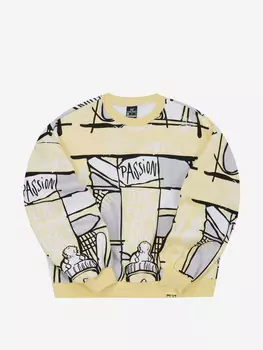 Свитшот женский 361° Turtleneck, Желтый