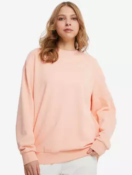 Свитшот женский оверсайз FILA, Оранжевый