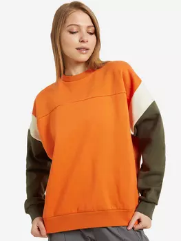 Свитшот женский Jack Wolfskin 365 Crew, Оранжевый, размер 50