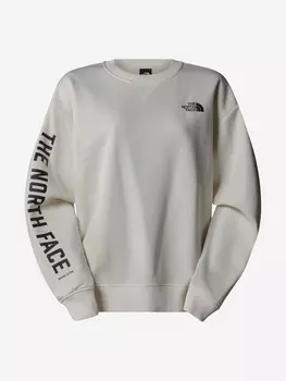 Свитшот женский оверсайз The North Face Varsity Graphic, Бежевый