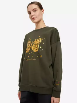 Свитшот женский Regatta Clr Beauvoison Crew Sweat, Зеленый