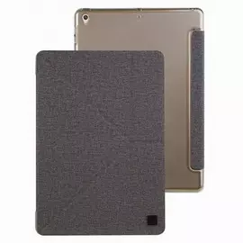 Чехол Uniq Yorker Kanvas пластик/ткань, цвет серый, для iPad Pro 10.5