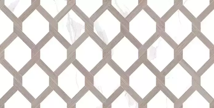 Настенная плитка «Laparet» Laparet Statuario узор 40x20 00-00-5-08-00-17-2466 табачный