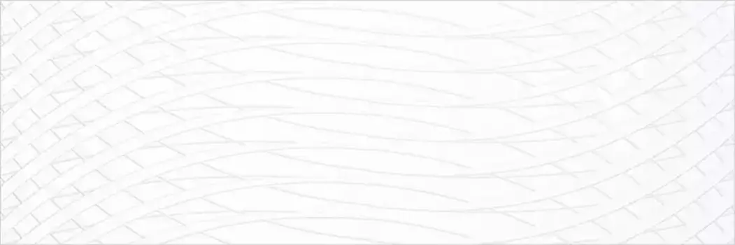 Настенная плитка «Gravita» Polar Across Glossy 90x30 78801887 white