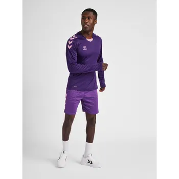 Спортивная футболка Hummel, цвет lupinenblau/orchideenviolett/purpur
