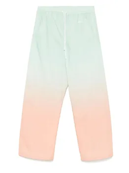 Брюки дымчатые A.P.C., зеленый