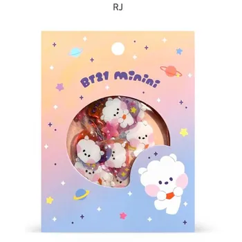 Наклейка Line Friends BT21 Minini Flake (7 вариантов) #MANG 1PACK