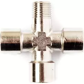 Переходник OMG 1C крест (3х1/4"F - 1/4"M)
