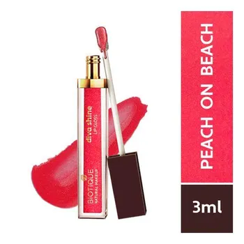 Блеск для губ Biotique Diva Shine, 3мл Sugar Plum