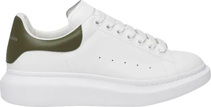 Кроссовки Alexander McQueen Oversized Sneaker 'White Khaki', белый