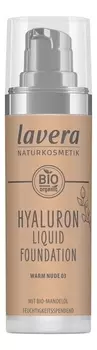 Жидкий тональный крем с гиалуроновой кислотой Hyaluron Liquid Fondation 30мл: 03 Warm Nude