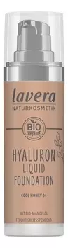Жидкий тональный крем с гиалуроновой кислотой Hyaluron Liquid Fondation 30мл: 04 Cool Honey