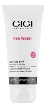 Жидкое мыло для лица не пенящееся Sea Weed Soapless Soap For Normal To Oily Skin 100мл