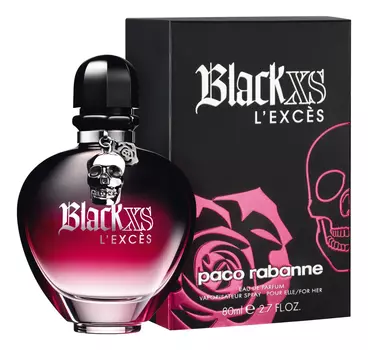 XS Black L'Exces for Her: парфюмерная вода 80мл