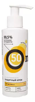 Защитный крем для лица от ультрафиолета SPF50: Крем 150мл
