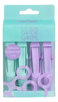 Зажим с прорезиненным покрытием Gator Grips Pastel Me More 4шт