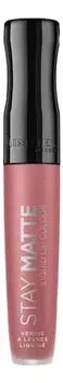 Жидкая матовая помада для губ Stay Matte Liquid Lip Colour 5,5мл: No 110