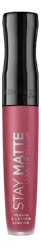 Жидкая матовая помада для губ Stay Matte Liquid Lip Colour 5,5мл: No 210