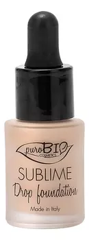 Жидкая тональная основа для лица Sublime Drop Foundation 15мл: No 01