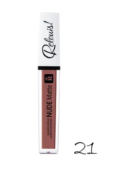 RELOUIS Помада губная жидкая матовая "Nude Matte" тон:21