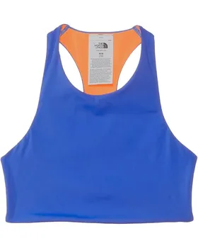 Топ The North Face Kids Never Stop Reversible Tanklette, цвет Solar Blue/Bright Cantaloupe