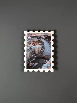 Открытка "Красный мост" 93х67 мм