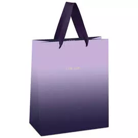 Пакет подарочный MESHU "Duotone. Purple gradient" 18*23*10 см