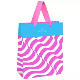 Пакет подарочный MESHU "Fuchsia color Illusion" 18*23*10 см