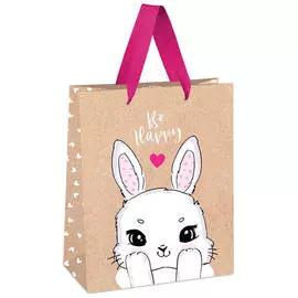 Пакет подарочный MESHU "Funny bunny" 18*23*10 см