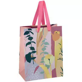 Пакет подарочный MESHU "Spring flowers" 18*23*10 см