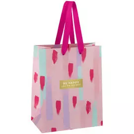 Пакет подарочный MESHU "Stylish pink" 18*23*10 см