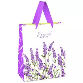 Пакет подарочный MESHU "Wild flowers" 18*23*10 см