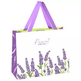 Пакет подарочный MESHU "Wild flowers" 32*26*12 см