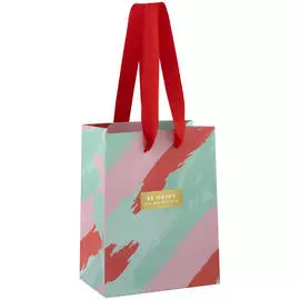 Пакет подарочныйMESHU "Stylish green" 11*14*6,5 см