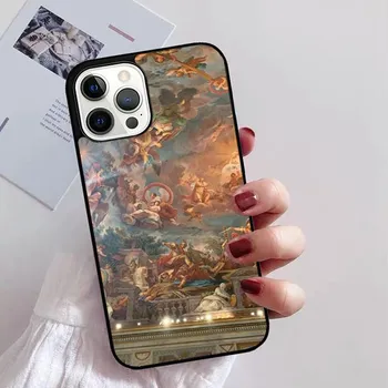 Чехол для телефона с рисунком в стиле Ренессанс для iPhone 11 12 13 14 Pro Max mini XR XS SE 2020 6 7 8 Plus Samsung S21 S22 Coque Fundas iPhone 6plus