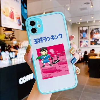 Чехол для телефона Ranking of Kings для iPhone 13 12 11 Pro Max Mini XS 8 7 Plus X SE 2020 XR матовый прозрачный светло-голубой чехол iphone XS MAX