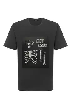 Хлопковая футболка Tee Library