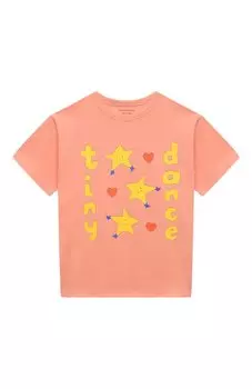 Хлопковая футболка TINYCOTTONS