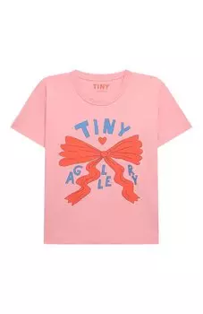 Хлопковая футболка TINYCOTTONS