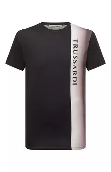 Хлопковая футболка Trussardi