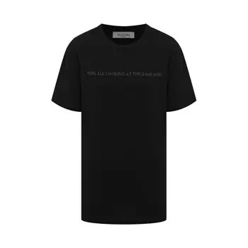 Хлопковая футболка Valentino