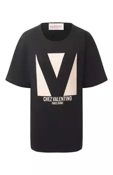 Хлопковая футболка Valentino