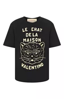 Хлопковая футболка Valentino