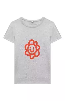 Хлопковая футболка Stella McCartney