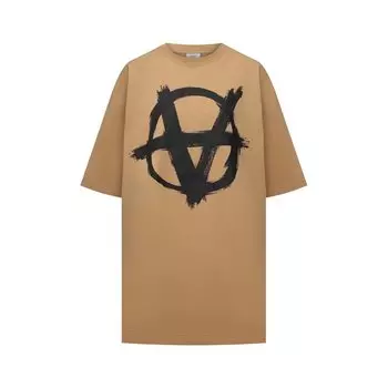 Хлопковая футболка VETEMENTS