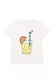 Хлопковая футболка Stella McCartney