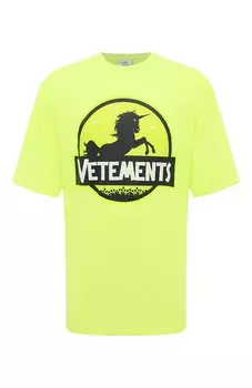 Хлопковая футболка VETEMENTS