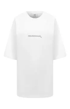 Хлопковая футболка VETEMENTS